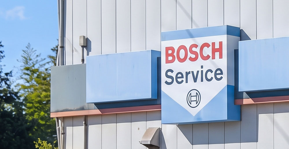 Bosch Car Service ボッシュカーサービスの看板